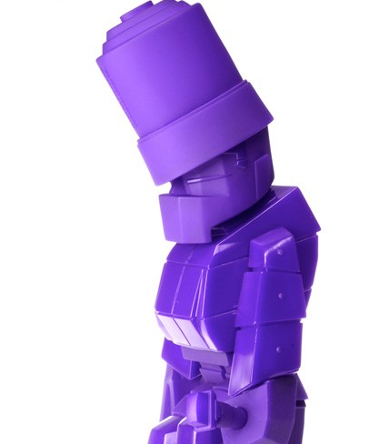 Steph Cop InkHead purple Art toys